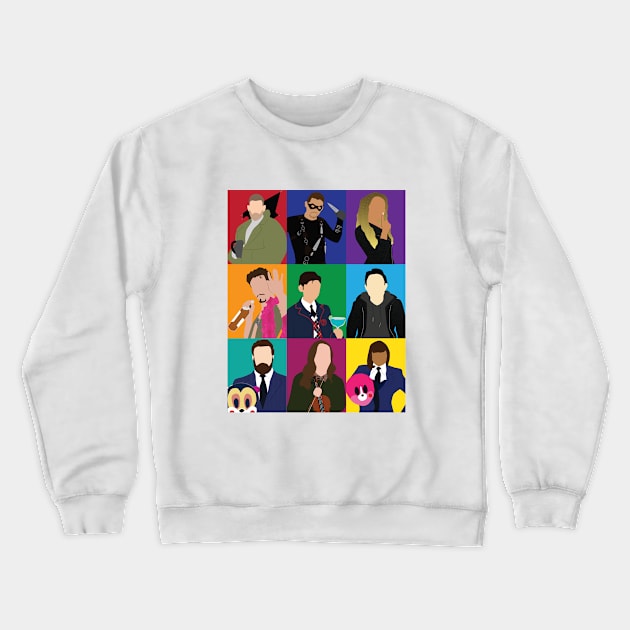 Umbrella Academy Crewneck Sweatshirt by ehaverstick